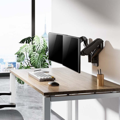 Soporte de Pared para 2 Monitores o TV Aisens WT32TSR-225
Giratorio
Inclinable
hasta 9kg