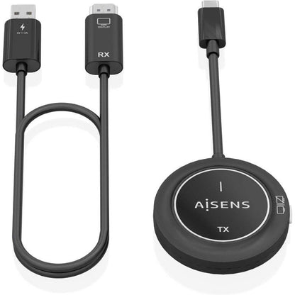 Aisens Adap. USB-C a HDMI Inalám 1080P 30m Negro