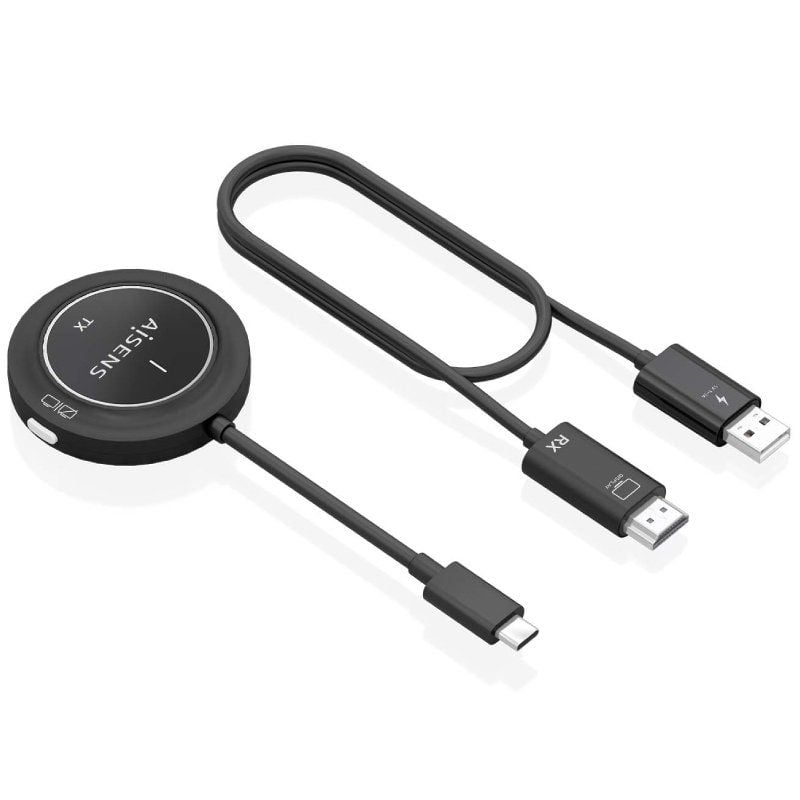 Aisens Adap. USB-C a HDMI Inalám 1080P 30m Negro