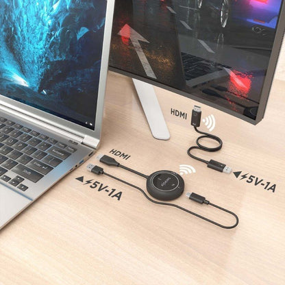 Adaptador/Transmisor de vídeo inalámbrico HDMI Aisens ASWL-H2K30M002-BK