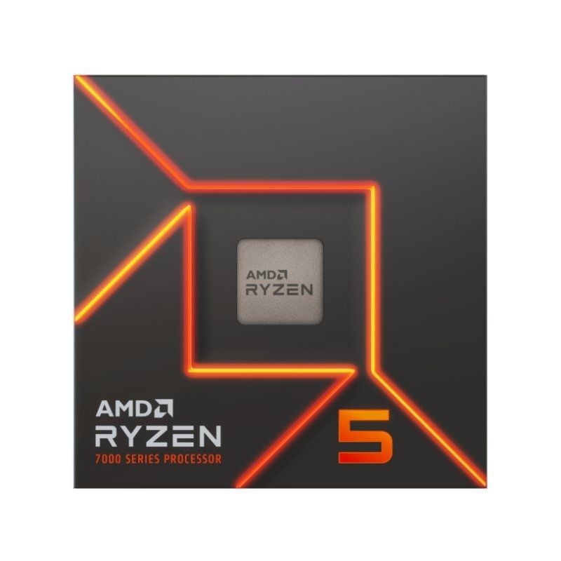 AMD RYZEN 5 7600X 4.7GHz 38M 6CORE AM5 BOX Sin Ven
