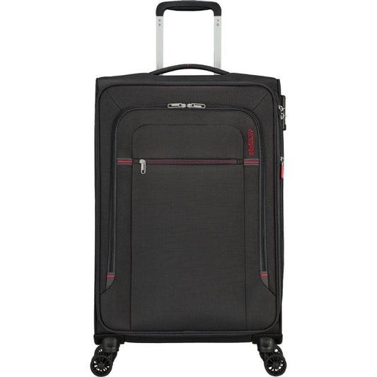 Maleta Mediana American Tourister Crosstrack Spinner Expansible 67cm
67.5x42x27.5cm
4 Ruedas
Gris y Rojo