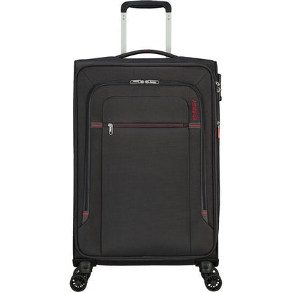 Maleta Mediana American Tourister Crosstrack Spinner Expansible 67cm
67.5x42x27.5cm
4 Ruedas
Gris y Rojo