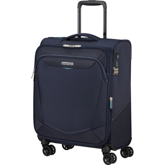 Maleta de Cabina American Tourister SummerRide Spinner 55cm
55x40x23cm
4 Ruedas
Azul Marino