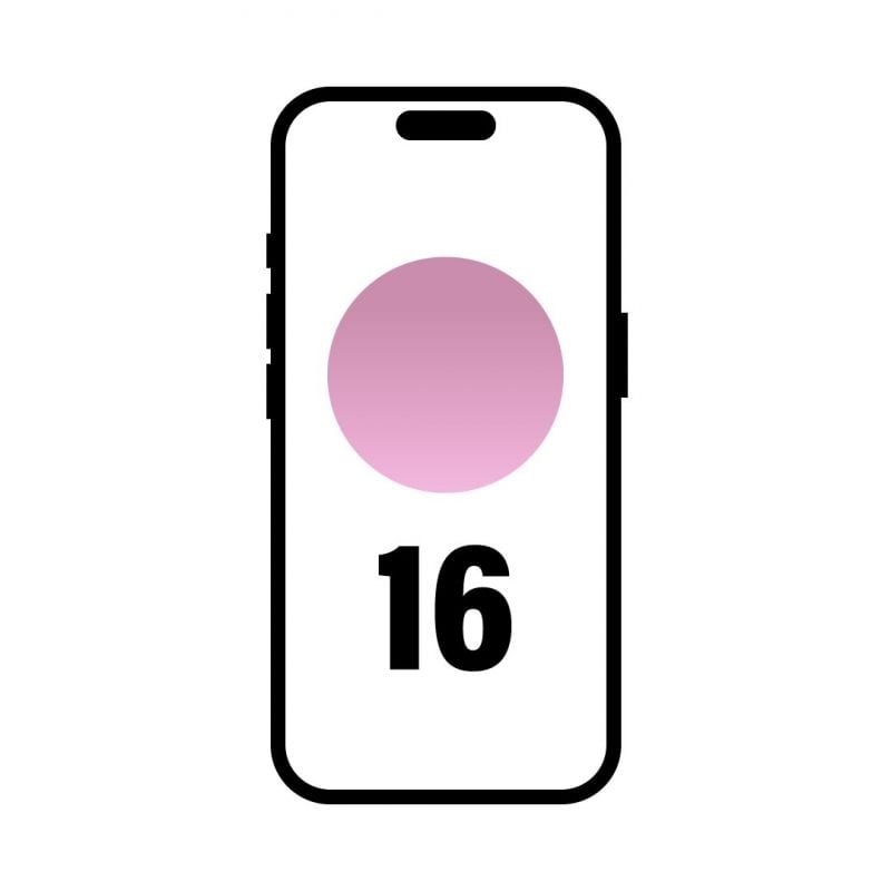 Smartphone Apple iPhone 16 256GB
6.1"
5G
Rosa