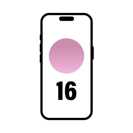 Smartphone Apple iPhone 16 256GB
6.1"
5G
Rosa