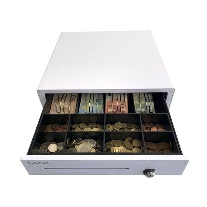 Cajón Portamonedas Approx appCASH01WH
Manual y Automático
Blanco