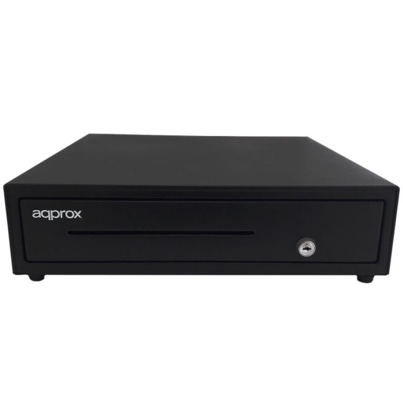 Pack para TPV Approx appPOSPACK4180-2D
Cajón Portamonedas + Impresora Térmica de Tickets + Lector de Códigos + Rollos Térmicos