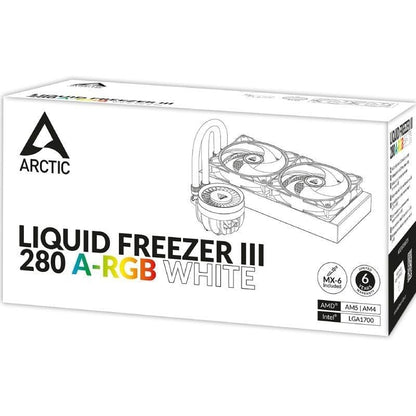 Sistema de Refrigeración Líquida Arctic Liquid Freezer III 280 A-RGB
Blanco