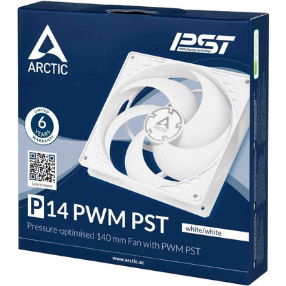 Ventilador Arctic P14 PWM PST
14cm
Blanco