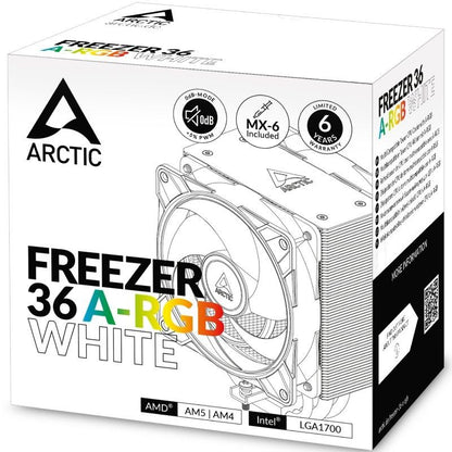 Ventilador con Disipador Arctic Freezer 36 A-RGB
12cm