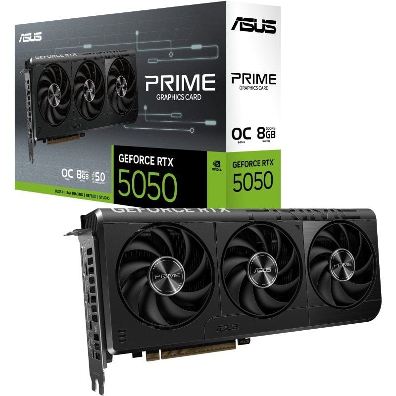 ASUS VGA NVIDIA PRIME RTX 5050 O8G 8GB DDR6