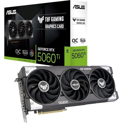 Tarjeta Gráfica Asus TUF Gaming GeForce RTX 5060 Ti OC
16GB GDDR7