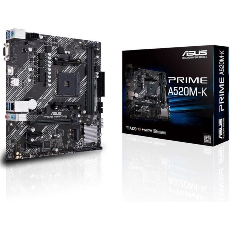 Asus Placa Base PRIME A520M-K  mATX AM4