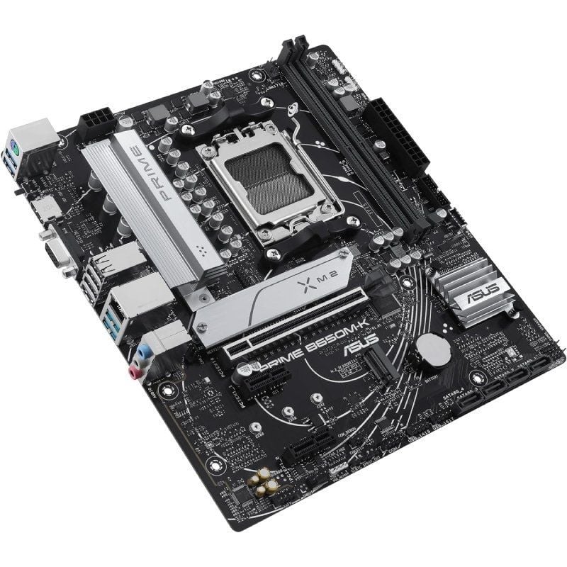Placa Base Asus Prime B650M-K
Socket AM5
DDR5
PCIe 5.0
Micro ATX