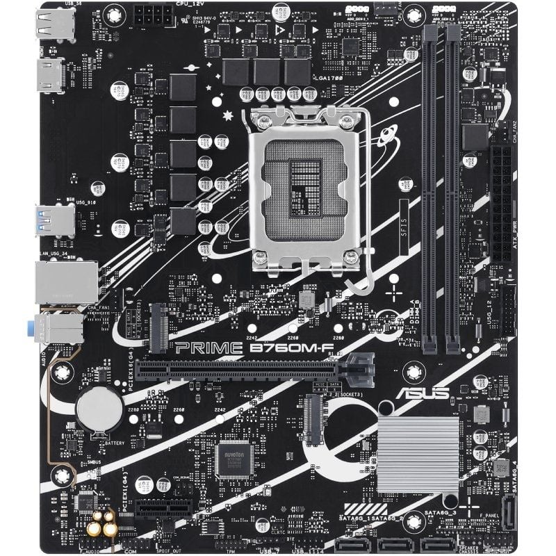 ASUS Placa Base PRIME B760M-F DDR5 mATX 1700