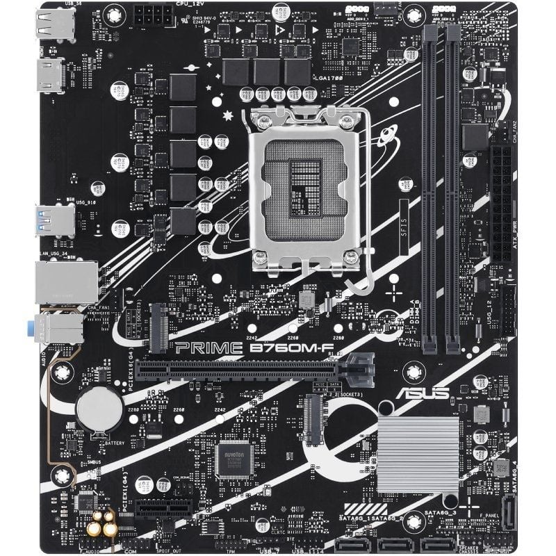 ASUS Placa Base PRIME B760M-F DDR5 mATX 1700