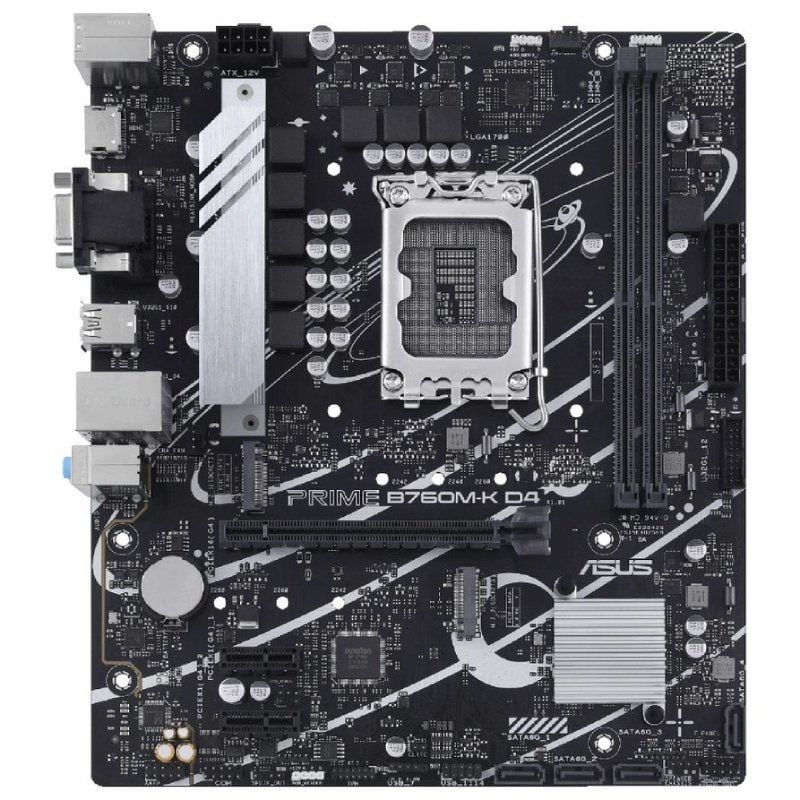 ASUS Placa Base PRIME B760M-K D4 mATX 1700