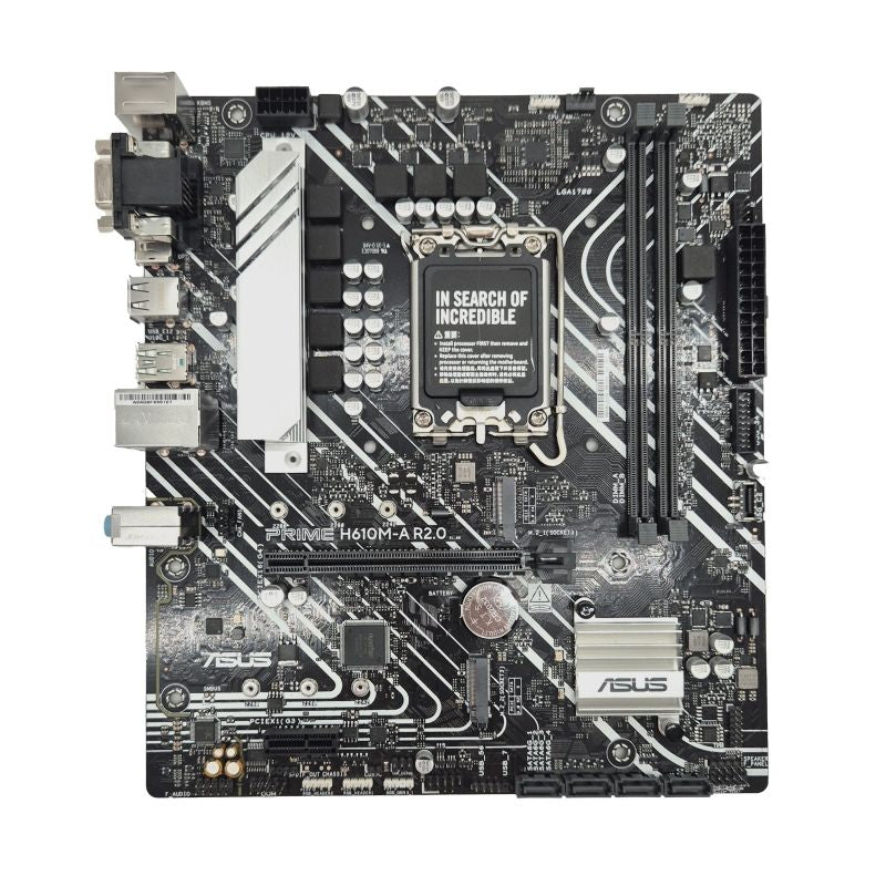 Placa Base Asus Prime H610M-A R2.0
Socket 1700
DDR5
PCIe 4.0
Micro ATX