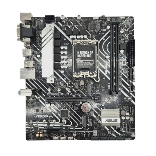 Placa Base Asus Prime H610M-A R2.0
Socket 1700
DDR5
PCIe 4.0
Micro ATX