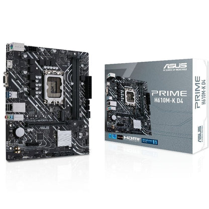 ASUS Placa Base PRIME H610M-K D4  mATX LGA1700