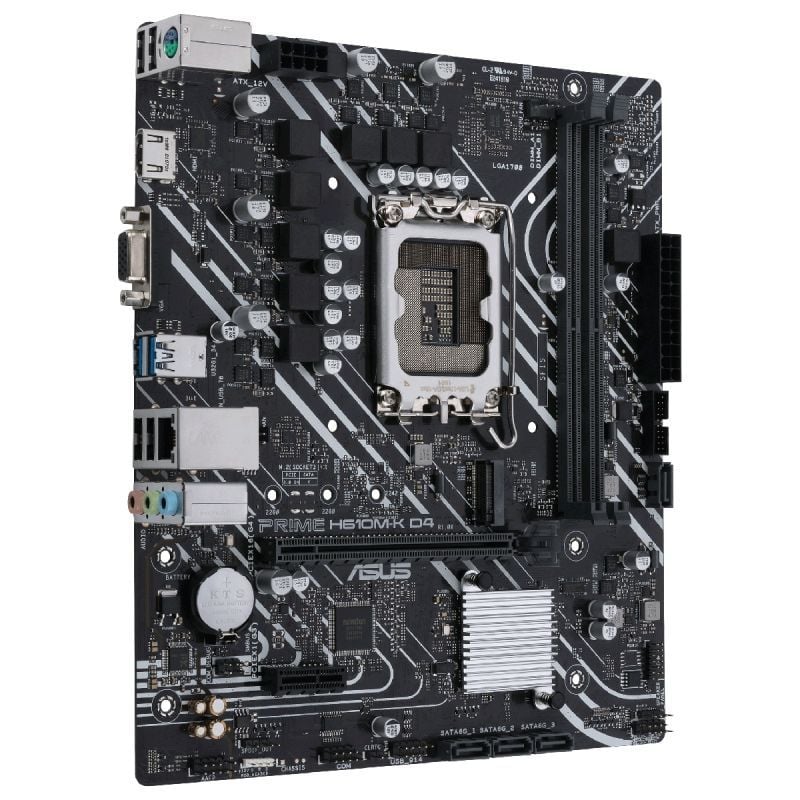 ASUS Placa Base PRIME H610M-K D4  mATX LGA1700