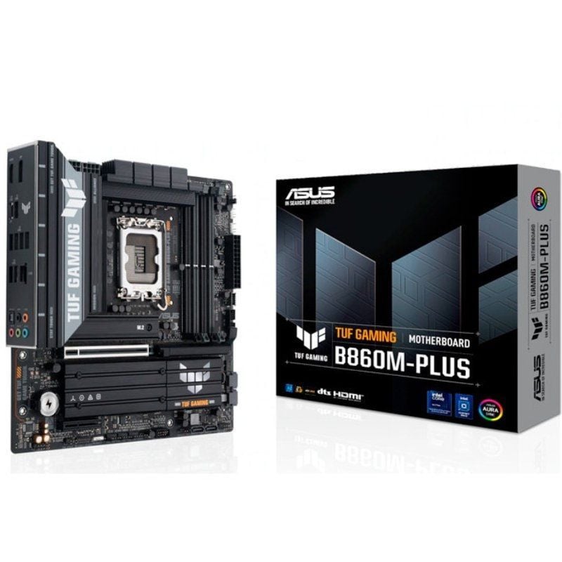 Placa Base Asus TUF GAMING B860M-PLUS Socket 1851
DDR5
PCIe 5.0
Micro ATX