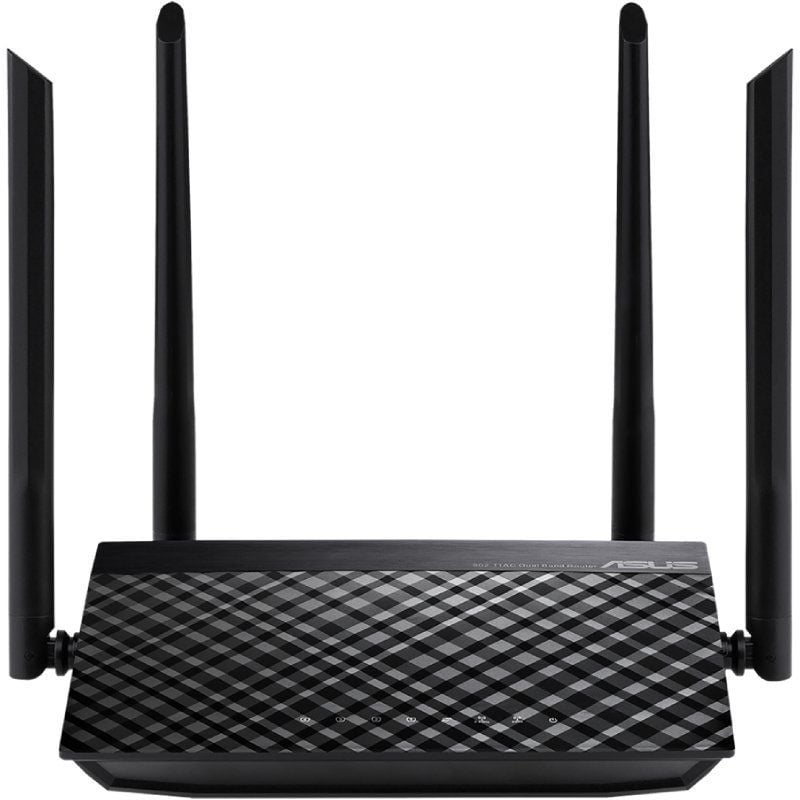 Router Inalámbrico Asus RT-AC1200 V2
WiFi 6
1200Mbps
2.4GHz 5GHz
4 Antenas
WiFi 802.11ax/ac/n/a
- n/b/g