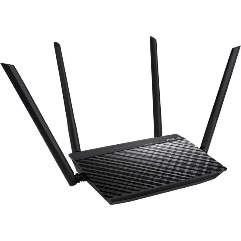 Router Inalámbrico Asus RT-AC1200 V2
WiFi 6
1200Mbps
2.4GHz 5GHz
4 Antenas
WiFi 802.11ax/ac/n/a
- n/b/g