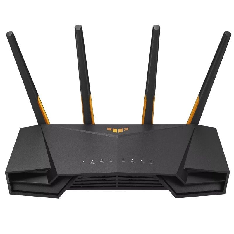 Router Gaming Inalámbrico Asus TUF AX4200
WiFi 6
4200Mbps
2.4GHz 5GHz
4 Antenas
WiFi 802.11ax/ac/n/a
- n/b/g