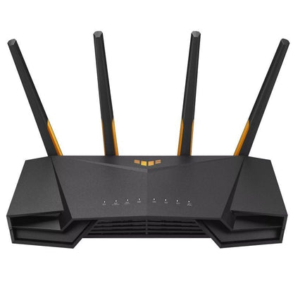 Router Gaming Inalámbrico Asus TUF AX4200
WiFi 6
4200Mbps
2.4GHz 5GHz
4 Antenas
WiFi 802.11ax/ac/n/a
- n/b/g