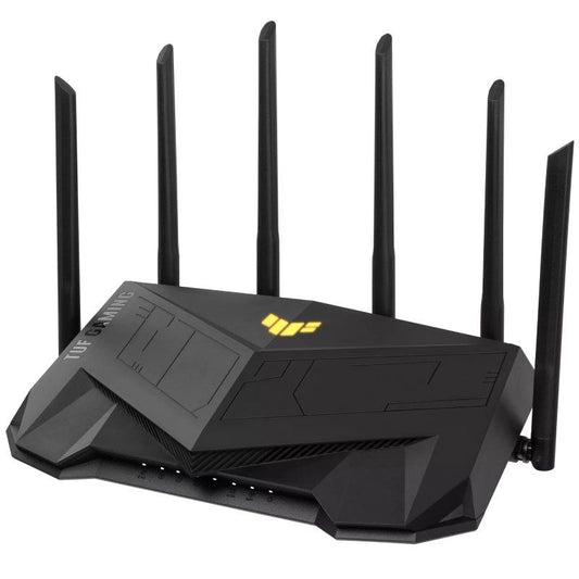 Router Gaming Inalámbrico Asus TUF AX6000
WiFi 6
6000Mbps
2.4GHz 5GHz
6 Antenas
WiFi 802.11ax/ac/n/a
- n/b/g