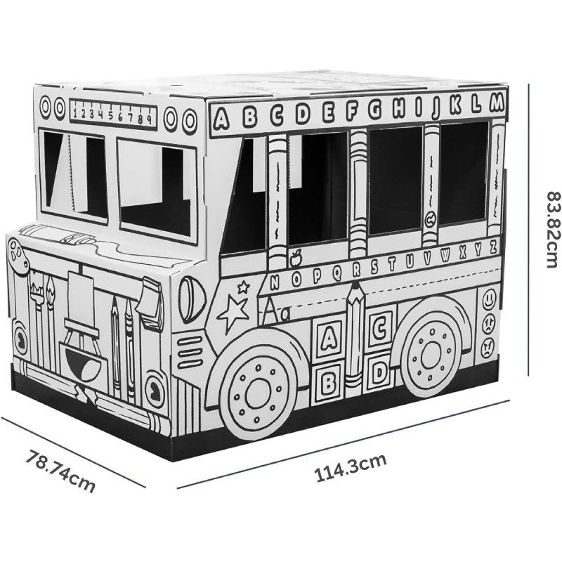 Bus Escolar para pintar Bankers Box 100130976