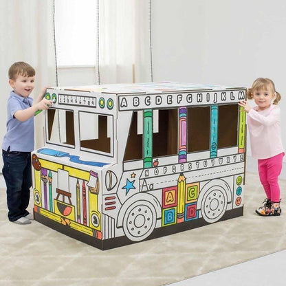 Bus Escolar para pintar Bankers Box 100130976