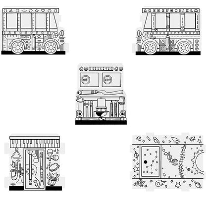 Bus Escolar para pintar Bankers Box 100130976