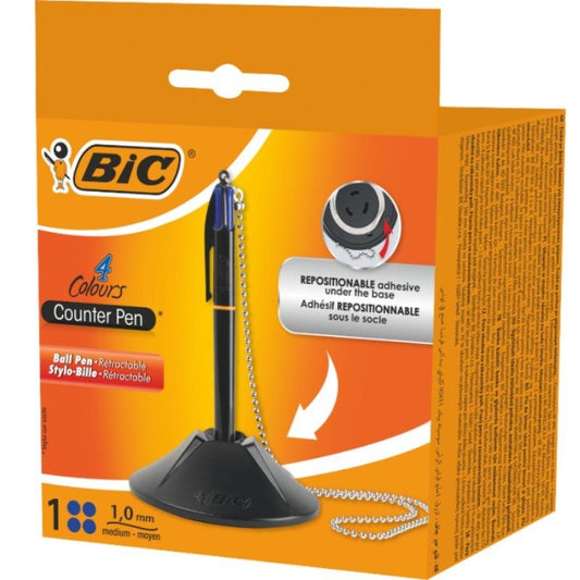 Bolígrafo de Tinta de Aceite Retráctil Bic 527507
Azul
Incluye Base + Cadena