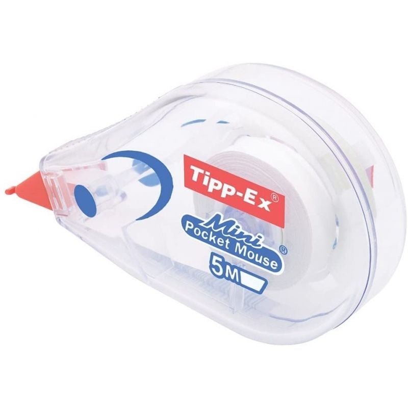 Caja de Correctores de Escritura en Cinta Bic Tipp-Ex Mini Pocket Mouse
5mm x 5m
10 unidades