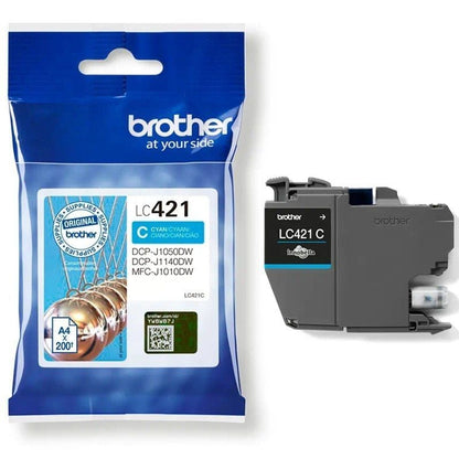Brother Cartucho LC421C Cyan