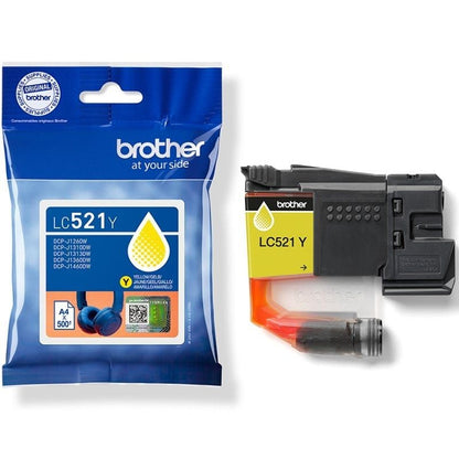 Brother Cartucho LC521Y Amarillo