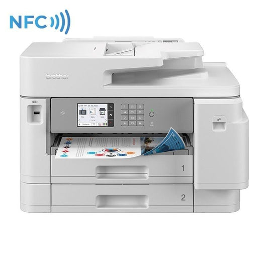 Multifunción A3 Brother MFC-J5955DW WiFi
Fax
Dúplex
Blanca