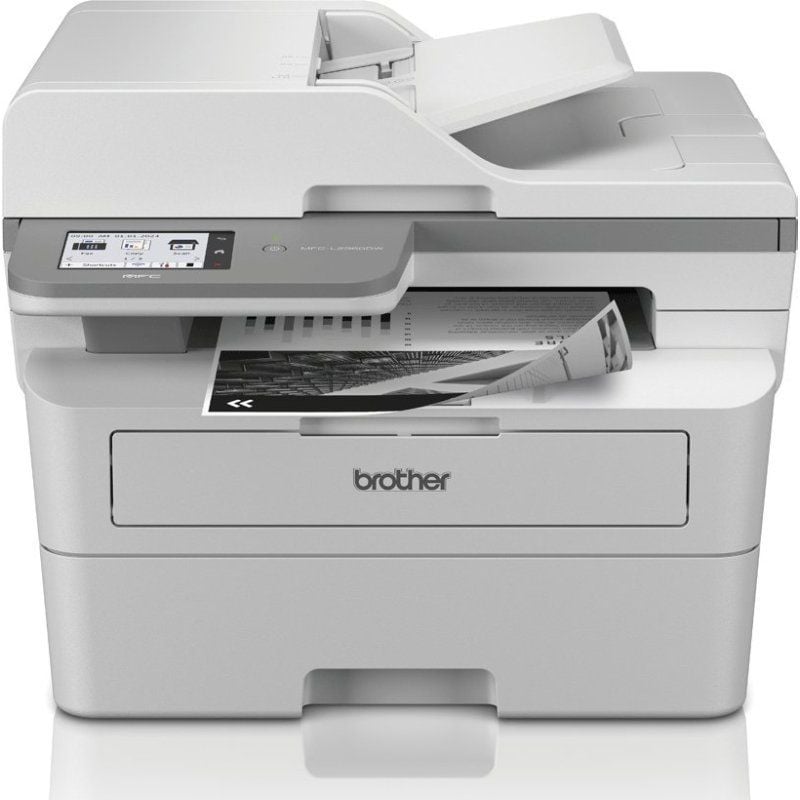 Multifunción Láser Monocromo Brother MFC-L2960DW WiFi
Fax
Dúplex
Blanca