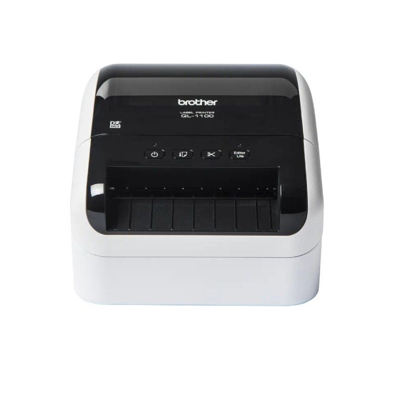 Impresora de Etiquetas Brother QL-1100C
Térmica
Ancho etiqueta 103mm
USB
Blanca y Negra