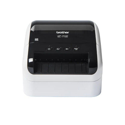 Impresora de Etiquetas Brother QL-1100C
Térmica
Ancho etiqueta 103mm
USB
Blanca y Negra