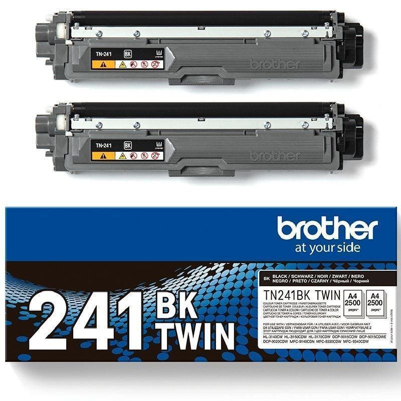 Tóner Original Brother TN241BKTWIN Multipack
2x Negro