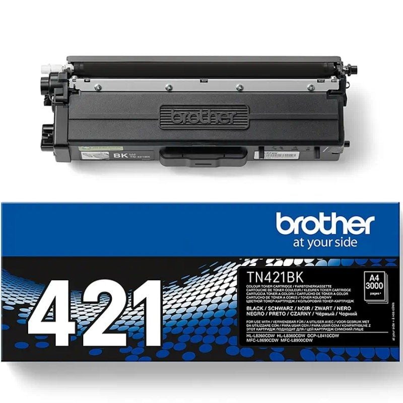 Brother Tóner TN421BK Negro