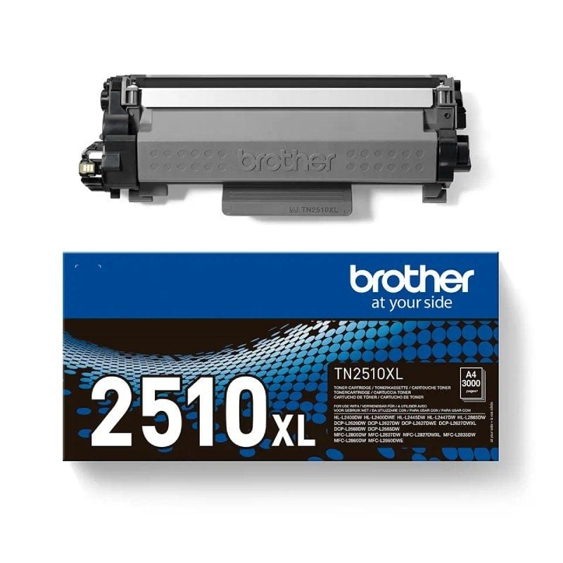 Brother Tóner TN2510XL Negro