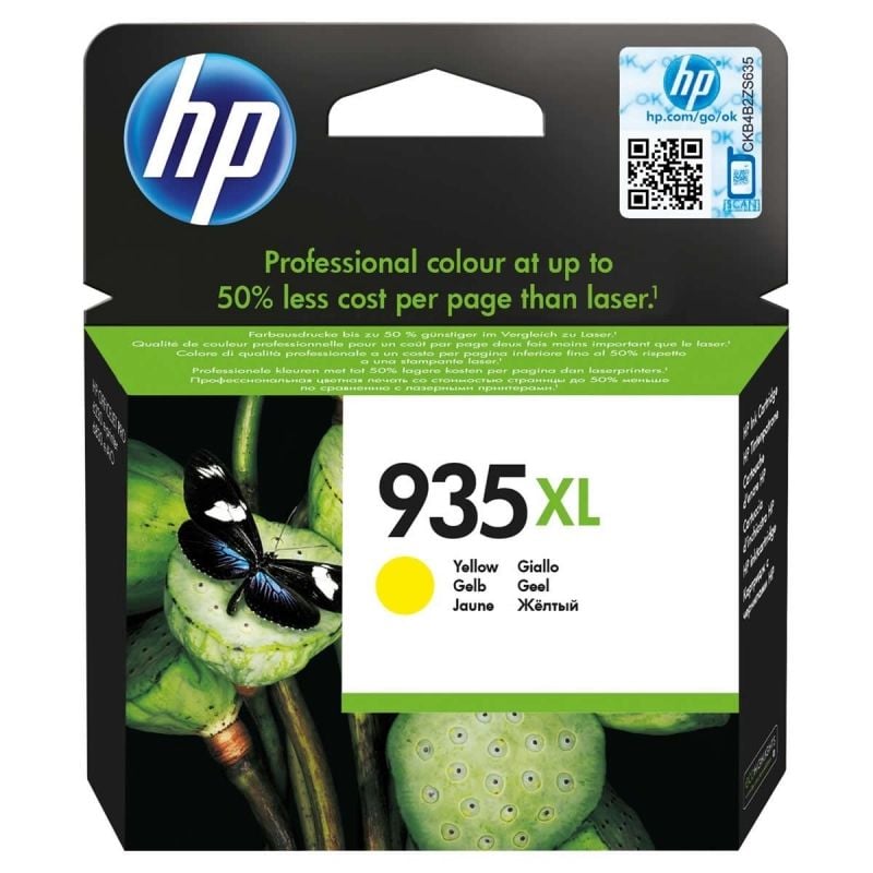 Cartucho de Tinta Original HP nº935 XL Alta Capacidad
Amarillo