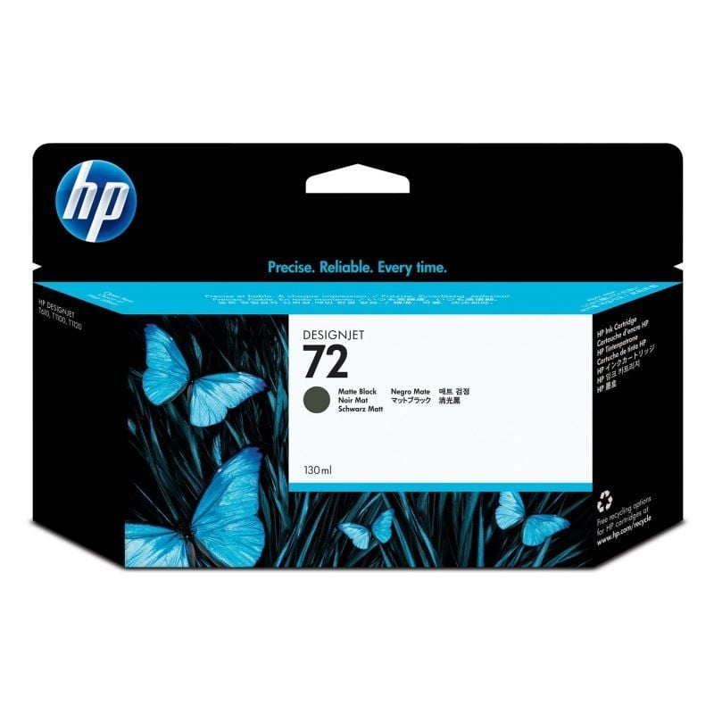 Cartucho de Tinta Original HP nº72
Negro Mate