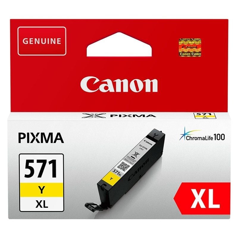 Cartucho de Tinta Original Canon CLI-571YXL Alta Capacidad
Amarillo