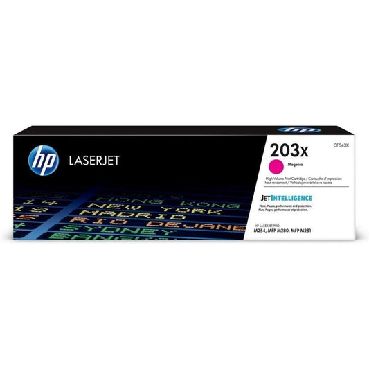 Tóner Original HP nº203X XL Alta Capacidad
Magenta